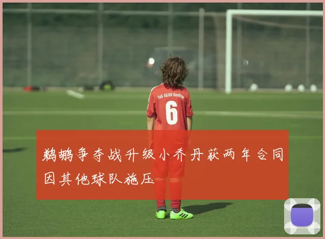 鹈鹕争夺战升级小乔丹获两年合同因其他球队施压